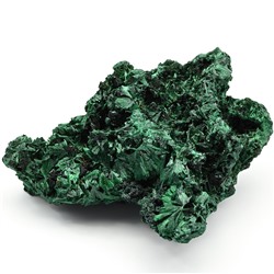 Малахит плисовый подарочный 98*75*39мм, 190г