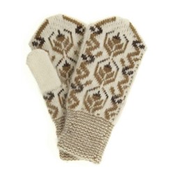 Варежки женские "Зигзаги" ПП 3210-6