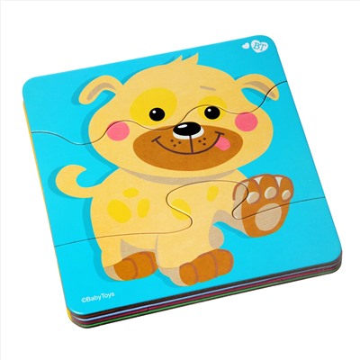 Тройные пазлы «Домашние животные» серии Baby Toys