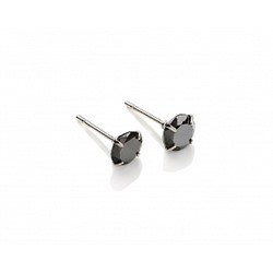 Серьги-гвоздики PR1469 -7 черный