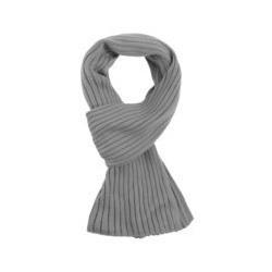 Шарф Stripes, серый