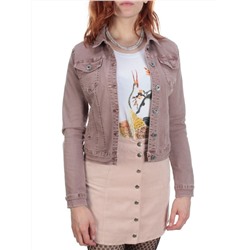 807 COFFEE Куртка джинсовая женская (95% хлопок, 5% стрейч) размер M - 42/44 российский