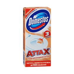 .DOMESTOS Стикер д/унитаза Тропическая свежесть 30г