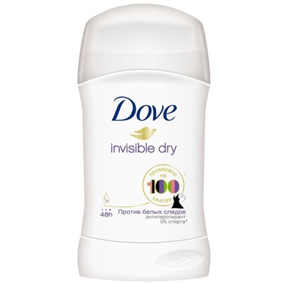 DOVE Дезодорант-стик Невидимый   40ml