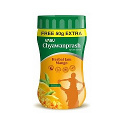 CHYAWANPRASH Special Avaleh Herbal Jam, MANGO FLAVOR, Vasu (Чаванпраш Особый, со вкусом МАНГО, Васу), 550 г.