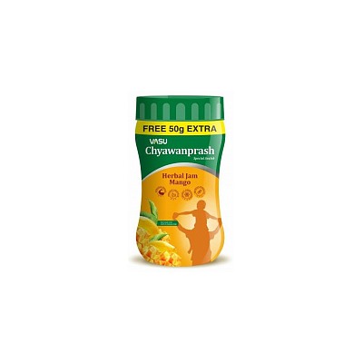 CHYAWANPRASH Special Avaleh Herbal Jam, MANGO FLAVOR, Vasu (Чаванпраш Особый, со вкусом МАНГО, Васу), 550 г.