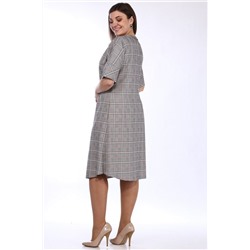 Lady Style Classic 1632/1 розово-серый, Платье