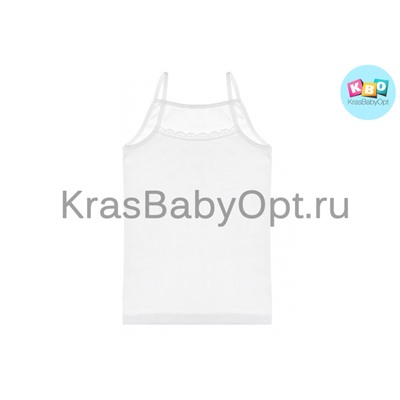 Майка белая для девочки