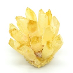 Кристаллы желтого кварца 94*96*90мм, 496г.