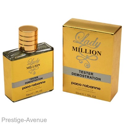 Тестер Paco Rabanne Lady Million for women edp  50ml