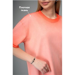 Женская футболка оверсайз с эффектом градиент Happyfox