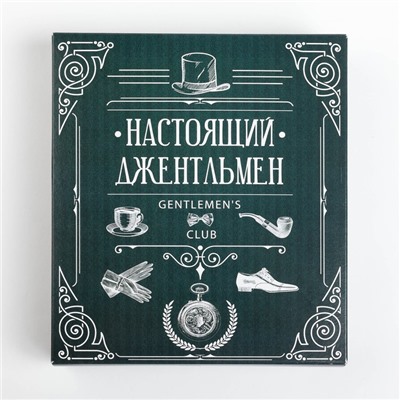 Полотенце махровое «Настоящий джентльмен» 30х70 см