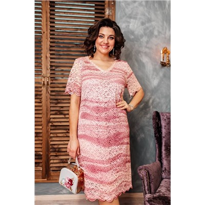 Romanovich Style 1-2493 розовый, Платье