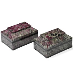 Ларец из эвдиалита 120*85*80мм.