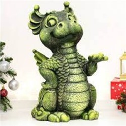 Фигурка Дракончик Шика (зеленый)  H48см Ф266зел