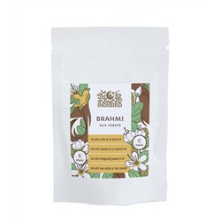 BRAHMI Hair Powder, Indibird (БРАМИ (БРАХМИ) Порошок для волос, Индибёрд), 100 г.