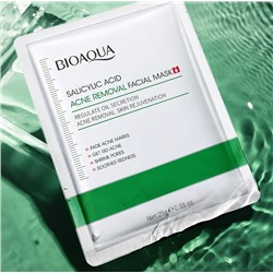 Тканевая маска с салициловой кислотой для проблемной кожи Bioaqua