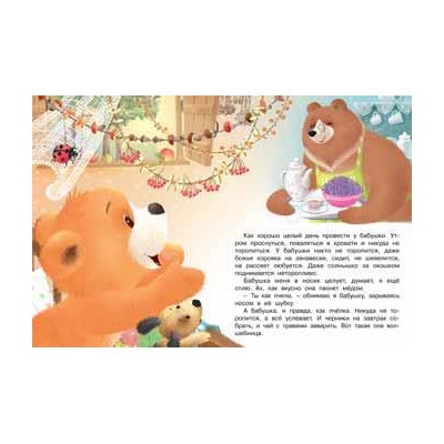 Кн. Мишка и его семья. Бабушкино сокровище 16 цветн.стр.26*21см 29975/27131