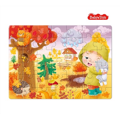 Пазл First Puzzle «Времена года. Осень» 42 элемента