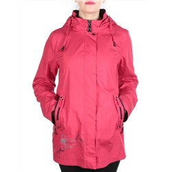 F654 CRIMSON Ветровка женская CO-COCOPINE (85% хлопок, 15% полиэстер) размер 50 (идет на 56 российский)