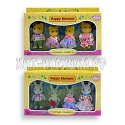 Набор фигурок ANIMALS FAMILY Семья 4 героя в ассортименте B1005/MBE18-5, B1005/MBE18-5