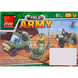 Конструктор «Военная техника», 52-65 деталей, МИКС