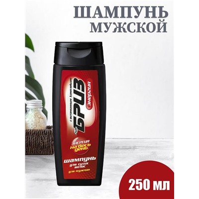БРИЗ Шампунь Энергия д/сух. (красный) 250мл