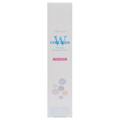 Осветляющий премиум крем для век с коллагеном Collagen Enough, Корея, 30 мл Акция