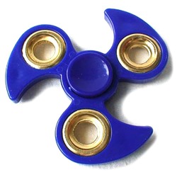 Антистресс Hand Spinner Спиннер Тайфун 8см синий SH 999837