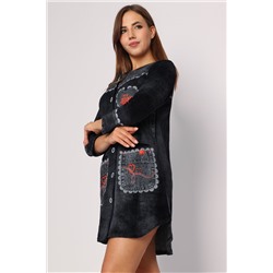 Халат «Jeans» велюр