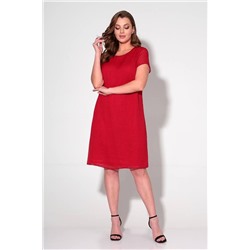 Liona Style 649 малиново-красный, Платье