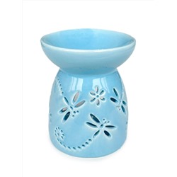 Аромалампа ГОЛУБАЯ СО СТРЕКОЗАМИ N310-99 (керамика, 9,5 см.), 1 шт.