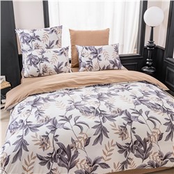 Комплект постельного белья Люкс Сатин 100% хлопок на резинке AR361