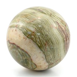 Шар из камня оникса 8 (диаметр 200мм).