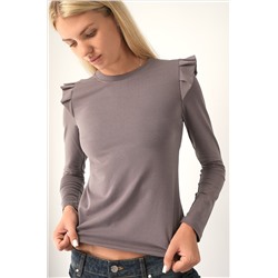 Женский лонгслив с крылышками Happyfox