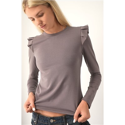 Женский лонгслив с крылышками Happyfox