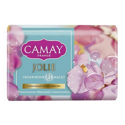CAMAY Мыло  85г ДЖОЛИ аромат Акватики