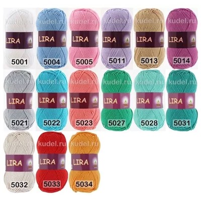 Пряжа Vita cotton Lira