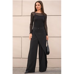 Женские асимметричные брюки с запахом Happyfox