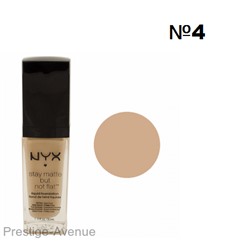Тональный крем NYX Stay Matte But not Flat 30 мл (стекло)