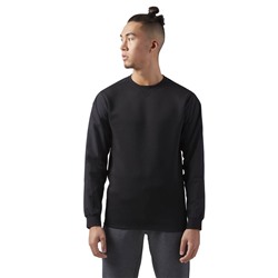 Толстовка мужская Training Supply Crew Neck, черная