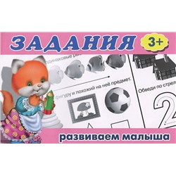 Прописи (ФЛАМИНГО)   (А5) Развив Малыша Задания   (3+)   (90х60/16)