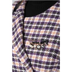 Michel chic 356 фиолет_белый, Жилет