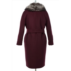 02-3057 Пальто женское утепленное (пояс)