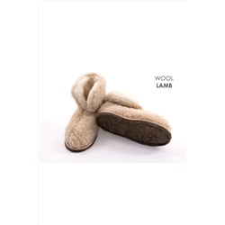 Чуни домашние "ЭКО" Карамель