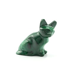 Кошка из малахита 40*20*39мм