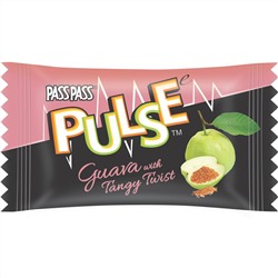 Pulse GUAVA with Tangy Twist (Леденцы ГУАВА С СОЛЬЮ), 1 шт. (3,8 г.)