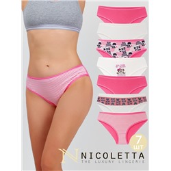 Трусы для девочки 7 шт Nicoletta
