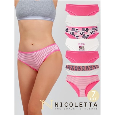 Трусы для девочки 7 шт Nicoletta