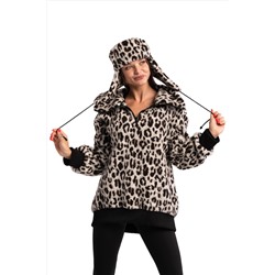 Шапка ушанка меховая цвет САФАРИ